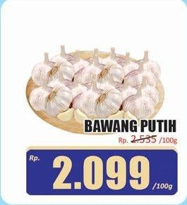 Promo Harga Bawang Putih per 100 gr - Hari Hari