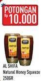 Promo Harga ALSHIFA Natural Honey 250 gr - Hypermart