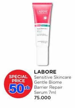 Promo Harga Labore Sensitive Skin Care GentleBiome Barrier Repair Serum 7 ml - Watsons