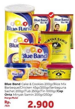 Blue Band Cake & Cookies/Rice Mix/Serbaguna/Cap Onta Minyak Samin