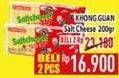 Promo Harga Khong Guan Saltcheese Regular 200 gr - Hypermart