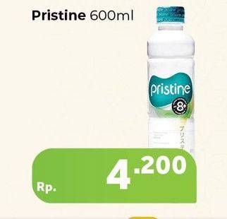 Promo Harga PRISTINE 8 Air Mineral 600 ml - Carrefour