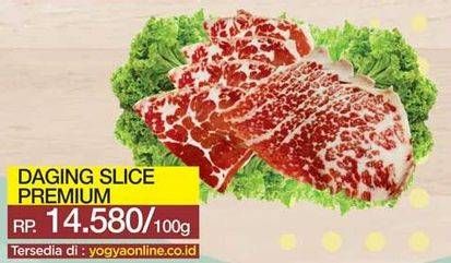 Promo Harga Daging Rendang Sapi Slice Premium per 100 gr - Yogya