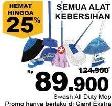Promo Harga SWASH Alat Kebersihan All Duty Mop  - Giant