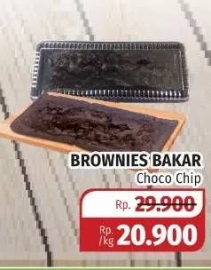 Promo Harga Brownies Bakar Choco Chip  - Lotte Grosir