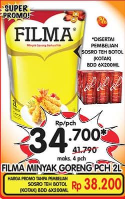 Promo Harga Filma Minyak Goreng 2000 ml - Superindo