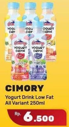 Promo Harga CIMORY Yogurt Drink Low Fat All Variants 250 ml - Yogya