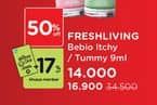 Promo Harga Fresh Living Bebio Essential Oil Itchy, Tummy 9 ml - Watsons