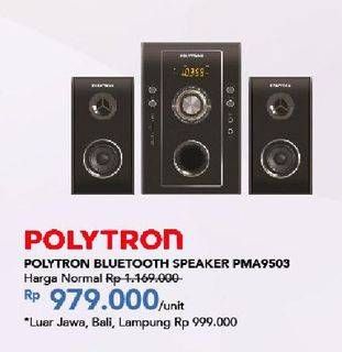 Promo Harga Polytron PMA 9503 | Multimedia Audio 50 Watt  - Carrefour