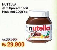 Promo Harga NUTELLA Jam Spread Chocolate Hazelnut 200 gr - Indomaret