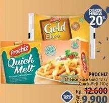 PROCHIZ Cheese Slice Gold 12s / Quick Melt 170gr