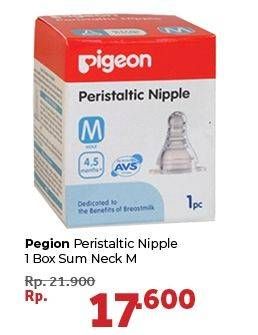 Promo Harga PIGEON Peristaltic Nipple M  - Carrefour