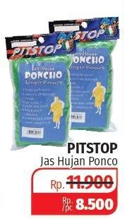 Promo Harga PITSTOP Jas Hujan Poncho Lengan Panjang 1 pcs - Lotte Grosir