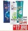 Promo Harga CLEAR Shampoo 160ml/170ml  - Hypermart