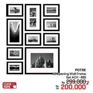 Promo Harga Potre Photo Line Frame  - LotteMart