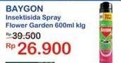 Promo Harga BAYGON Insektisida Spray Flower Garden 600 ml - Indomaret