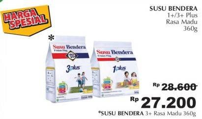 Promo Harga Susu Bendera 1 Plus / 3 Plus  - Giant