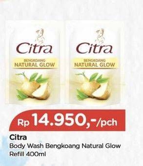 Promo Harga Citra Body Wash Bengkoang Natural Glow 400 ml - TIP TOP