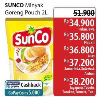 Promo Harga Sunco Minyak Goreng 2000 ml - Alfamidi