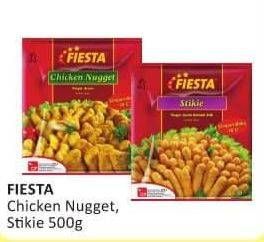 Promo Harga FIESTA Naget Chicken Nugget, Stikie 500 gr - Alfamart