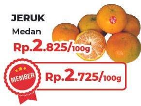 Promo Harga Jeruk Medan per 100 gr - Yogya