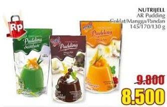 Promo Harga NUTRIJELL Pudding Coklat, Mangga, Pandan  - Giant