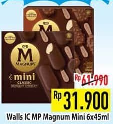 Promo Harga Walls Magnum Mini per 6 pcs 45 ml - Hypermart