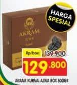 Promo Harga Akram Kurma Ajwa 500 gr - Superindo