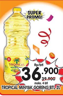 Promo Harga Tropical Minyak Goreng 2000 ml - Superindo