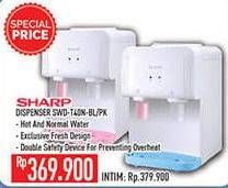 Promo Harga SHARP SWD-T40N | Water Dispenser BL, PK  - Hypermart