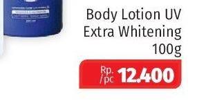 Promo Harga NIVEA Body Lotion UV Extra Whitening 100 ml - Lotte Grosir
