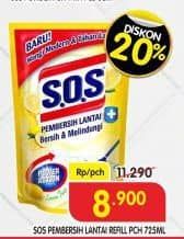 Promo Harga SOS Pembersih Lantai 700 ml - Superindo