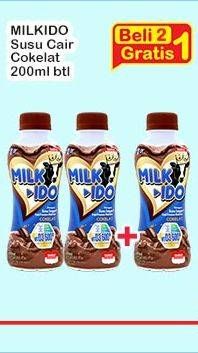 Promo Harga Milk Ido Susu Segar Cokelat 200 ml - Indomaret