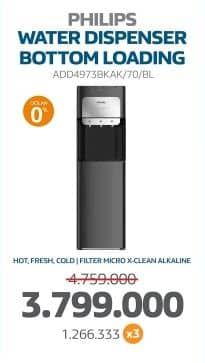 Promo Harga Philips Dispenser Air ADD4973BKAK/70  - Electronic City