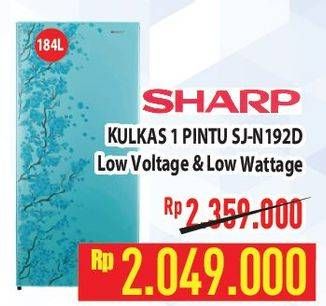 Promo Harga Sharp SJ-N192D  - Hypermart