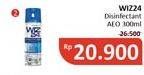 Promo Harga WIZ 24 Disinfectant Spray Surface & Air 300 ml - Alfamidi