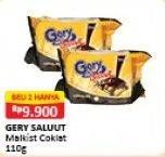 Promo Harga GERY Malkist Chocolate per 2 pcs 110 gr - Alfamart