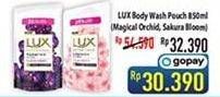 Promo Harga LUX Botanicals Body Wash Magical Orchid, Sakura Bloom 850 ml - Hypermart