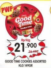 Promo Harga Good Time Chocochips Assorted Cookies Tin 149 gr - Superindo