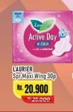Promo Harga Laurier Active Day Super Maxi Wing 30 pcs - Alfamart