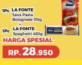 La Fonte Spaghetti + Saus