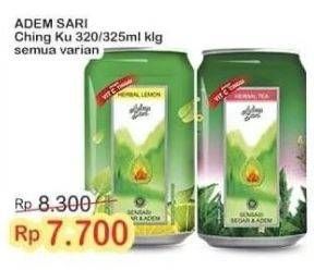 Promo Harga Adem Sari Ching Ku All Variants 320 ml - Indomaret