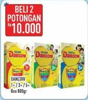 Promo Harga DANCOW Advanced Excelnutri+ 1+/3+/5+ per 2 box 800 gr - Hypermart