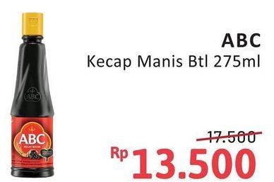 Promo Harga ABC Kecap Manis 275 ml - Alfamidi