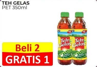 Promo Harga Teh Gelas Tea 350 ml - Alfamart