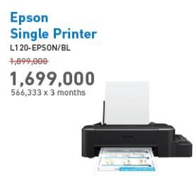 Promo Harga EPSON Printer L 120  - Electronic City