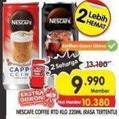 Promo Harga Nescafe Ready to Drink 220 ml - Superindo