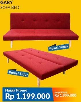 Promo Harga GABY Sofa Bed  - Courts