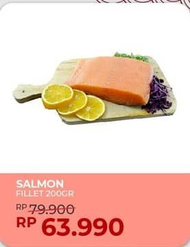 Promo Harga Salmon Fillet per 200 gr - Yogya