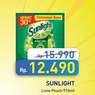 Promo Harga Sunlight Pencuci Piring Jeruk Nipis 100 910 ml - Hypermart